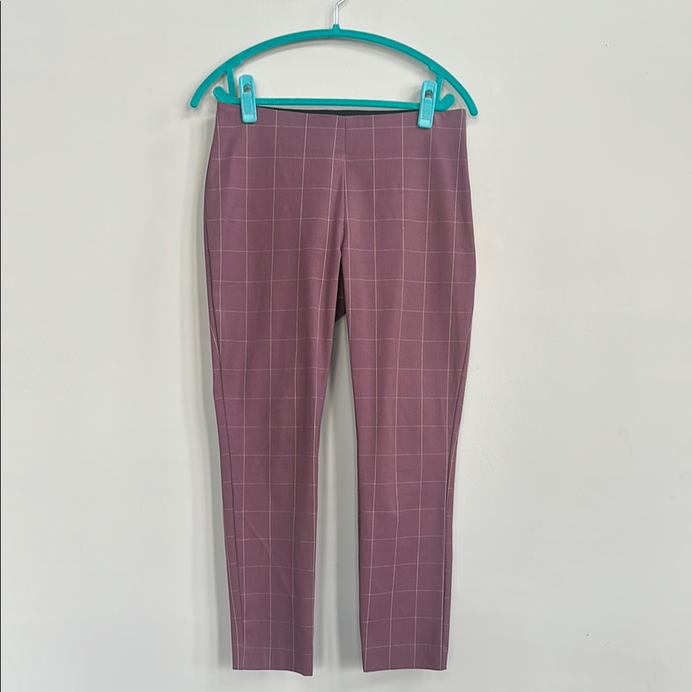 A New Day Women's Checkered Trousers - Purple